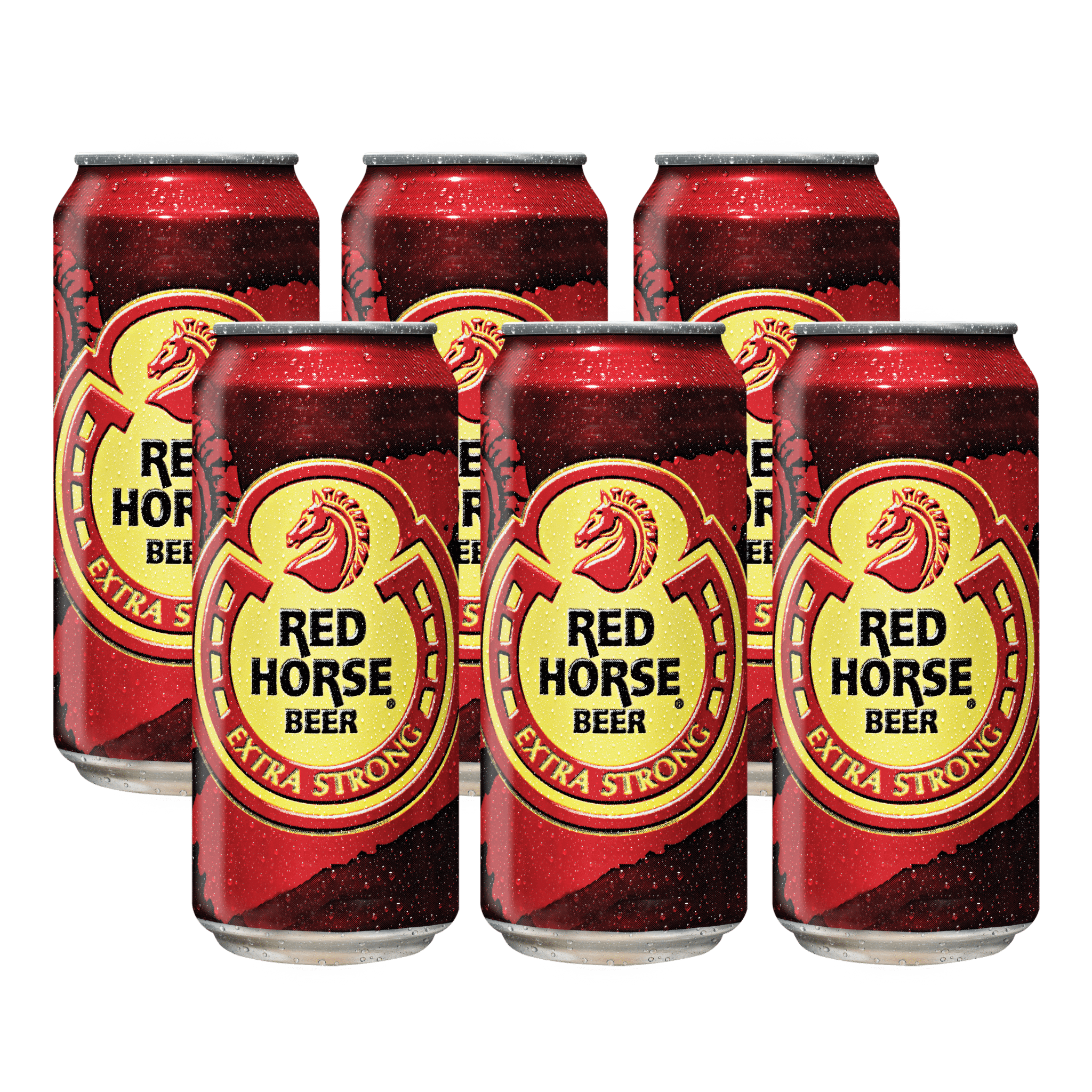 Red Horse Beer 500 mL Can Bundle of 6 at ₱594.00 | Boozy.ph