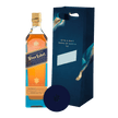 Johnnie Walker Blue Label Blended Scotch Whisky 750ml + Johnnie Walker Blue Label Gift Bag with Leather Coaster at ₱9990.00 | Boozy.ph