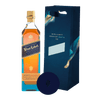 Johnnie Walker Blue Label Blended Scotch Whisky 750ml + Johnnie Walker Blue Label Gift Bag with Leather Coaster at ₱9990.00 | Boozy.ph