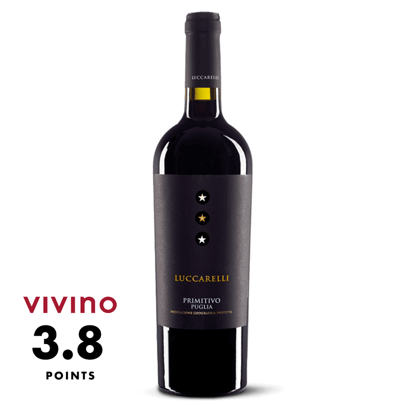 Luccarelli Primitivo 750ml at ₱699.00 | Boozy.ph