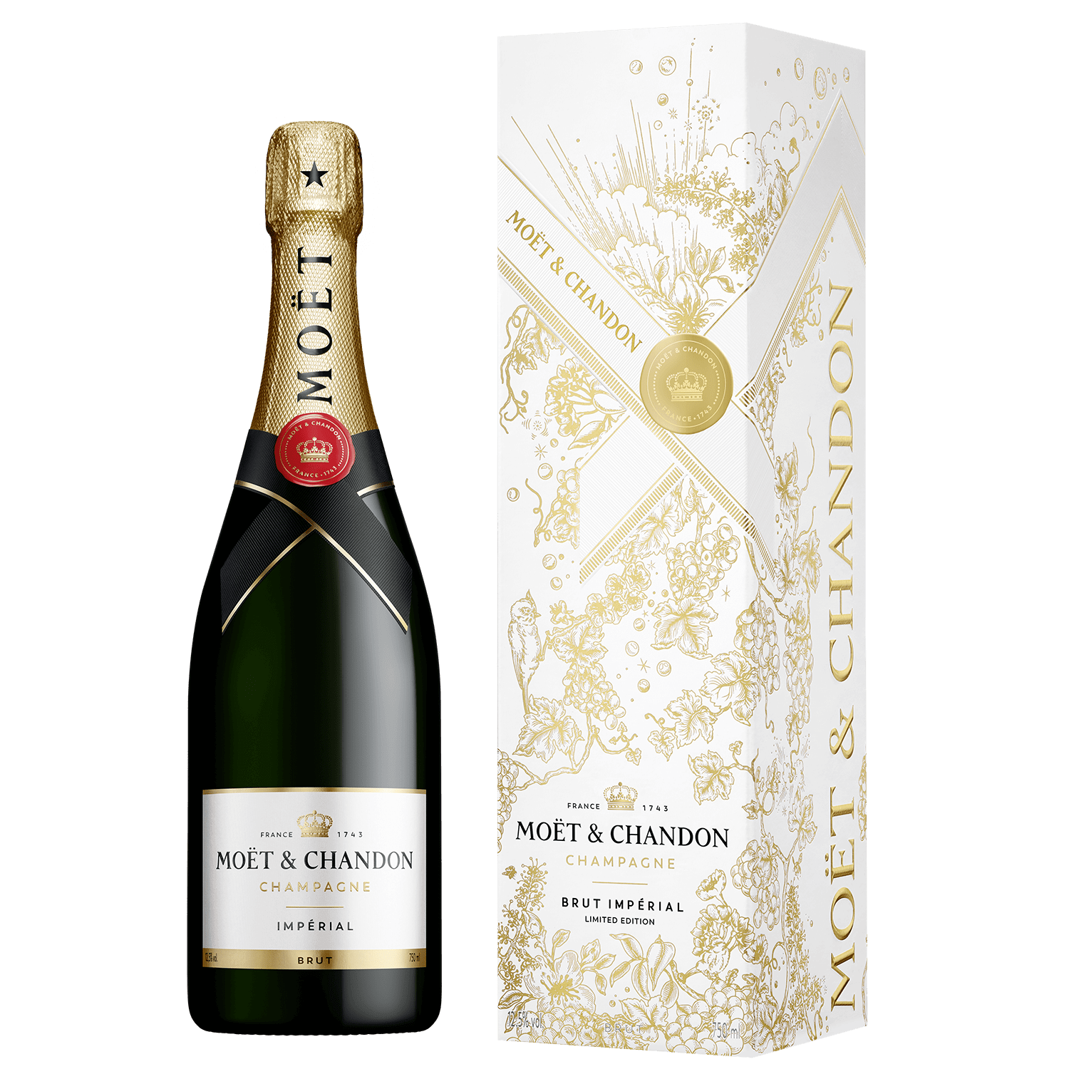 Moet & Chandon Imperial Brut Champagne 750ml Holiday Edition 2024 at ₱3299.00 | Boozy.ph