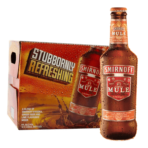 Smirnoff Mule 330ml Case 12 Bottles at ₱559.00 | Boozy.ph