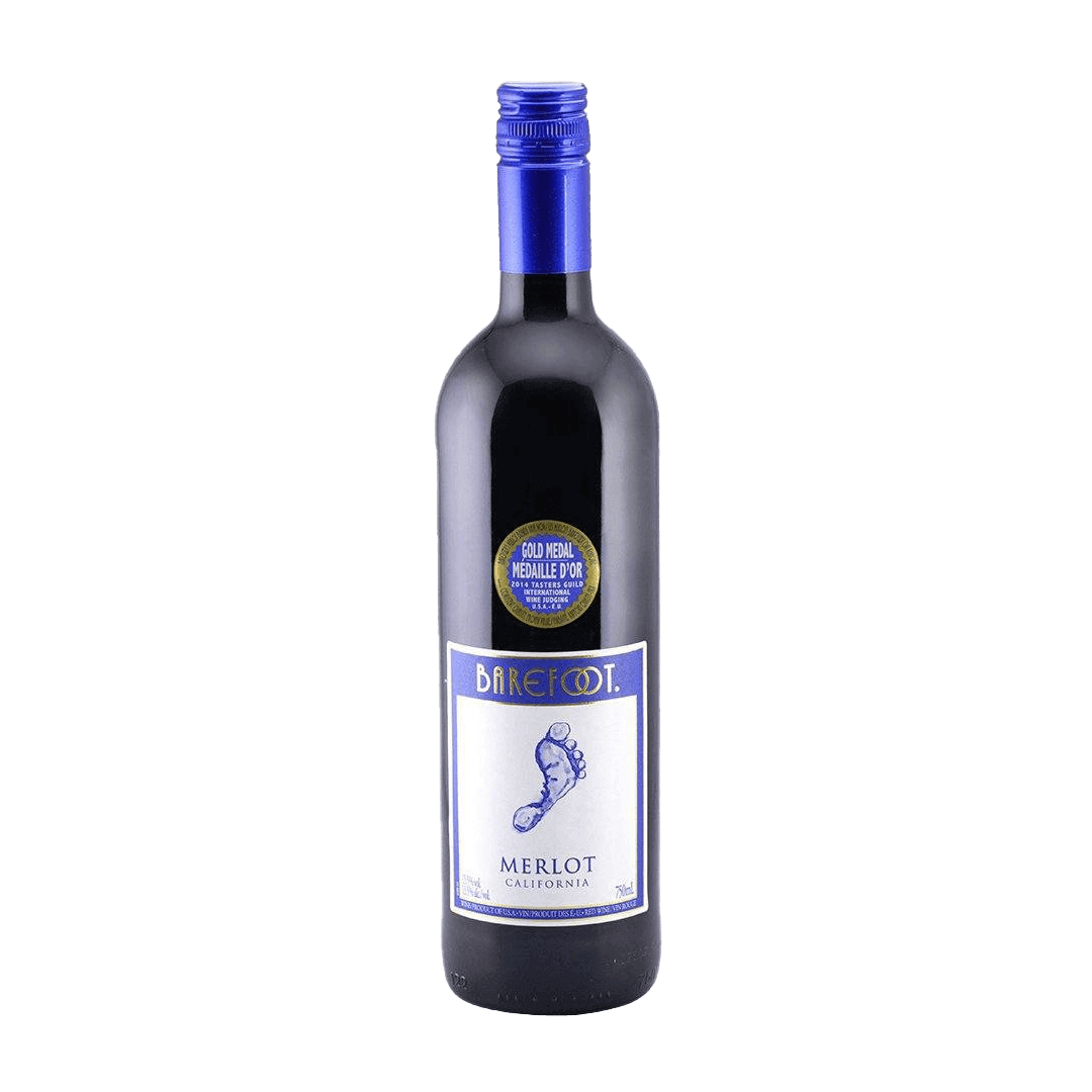 Barefoot Merlot 750ml at ₱474.00 | Boozy.ph