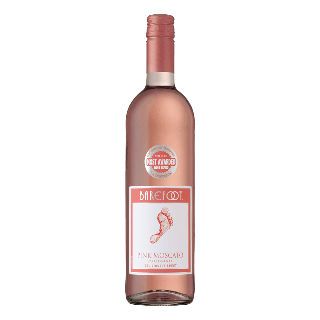 Barefoot Pink Moscato 750ml at ₱474.00 | Boozy.ph