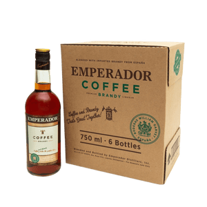 Emperador Coffee Brandy 750ml (6Pack) at ₱899.00 | Boozy.ph