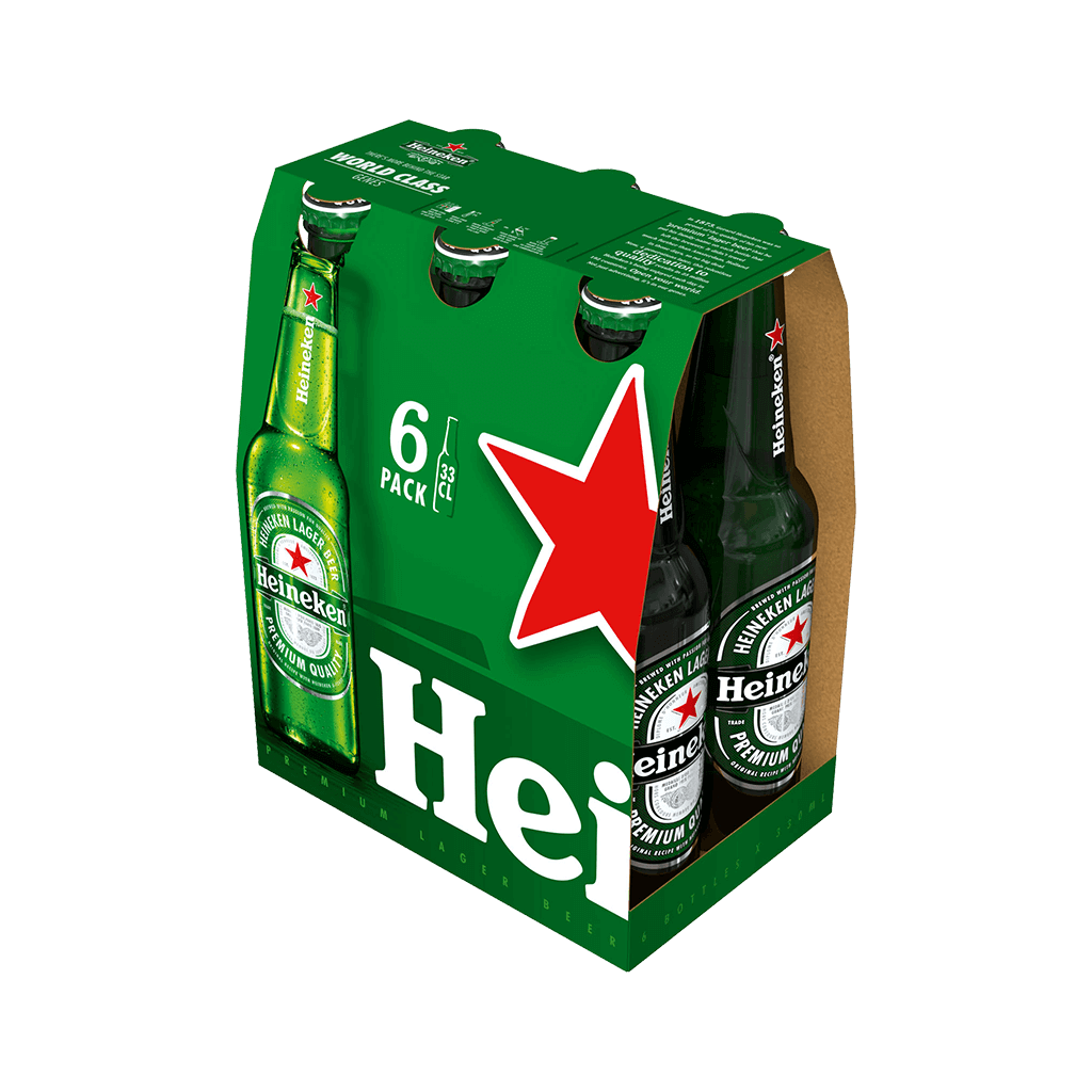 Heineken 330ml 6 Pack at ₱469.00 | Boozy.ph