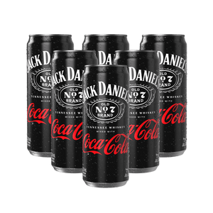 Jack & Coke 320ml Bundle of 6 at ₱654.00 | Boozy.ph