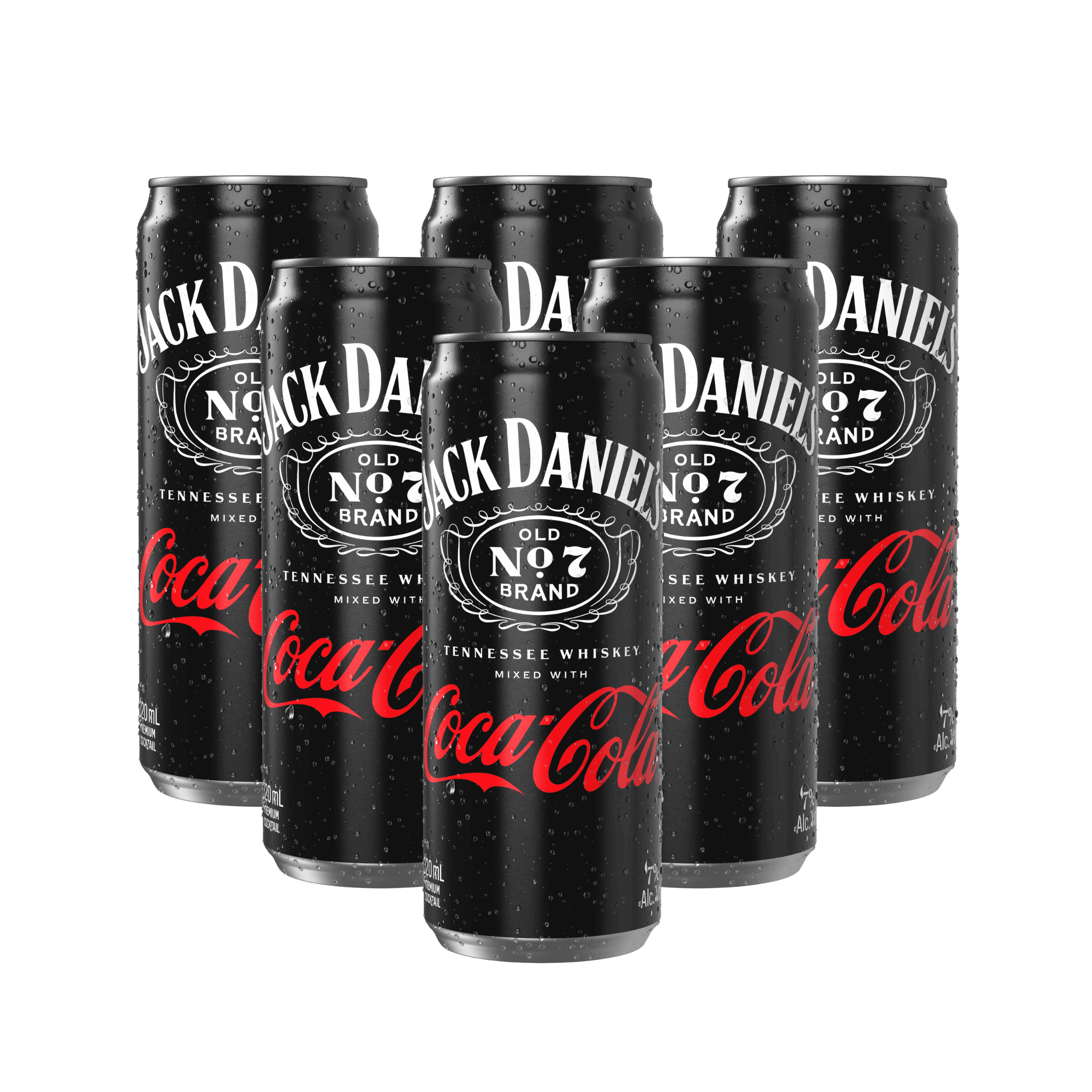 Jack & Coke 320ml Bundle of 6 at ₱654.00 | Boozy.ph