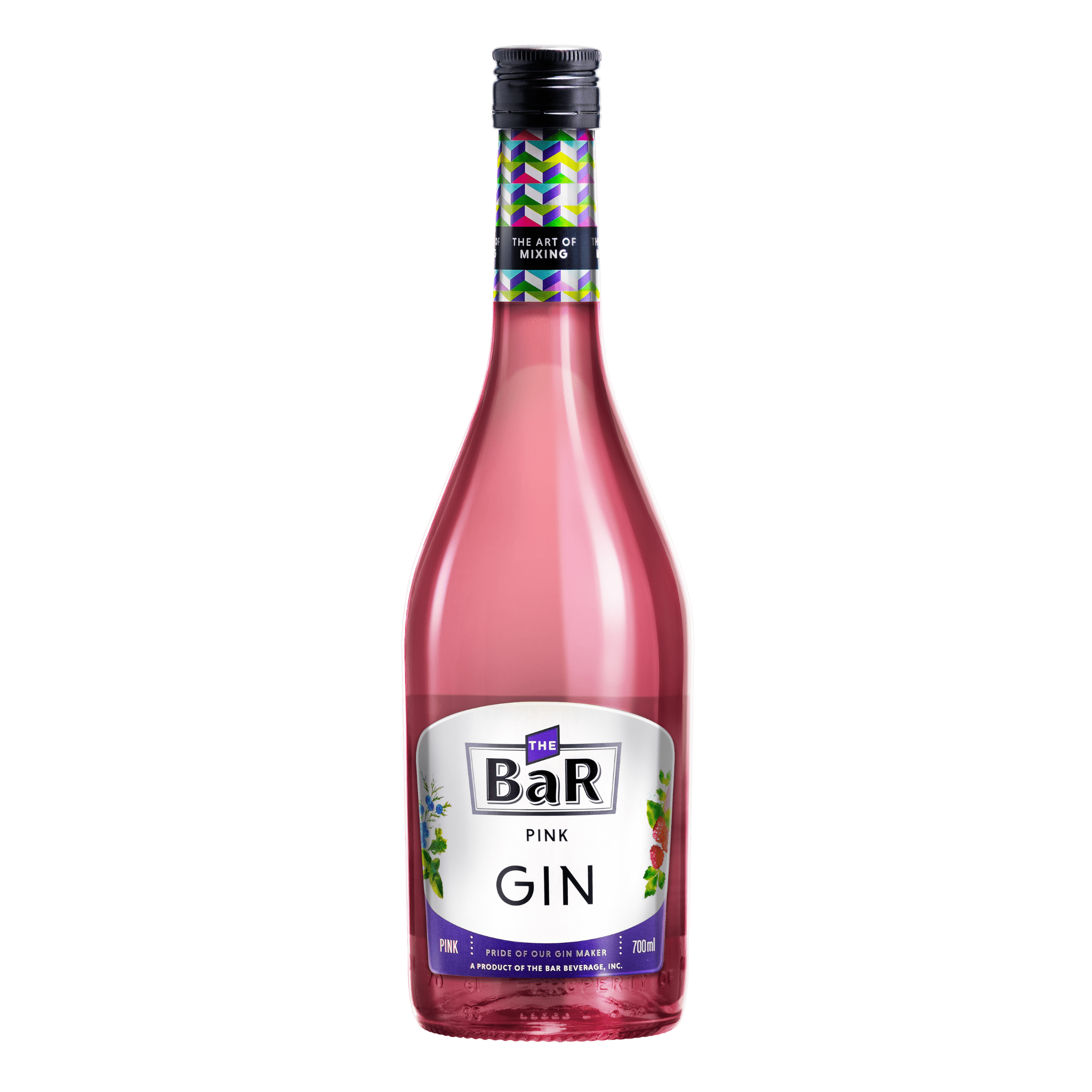 The BaR Pink Gin 700ml at ₱139.00 | Boozy.ph